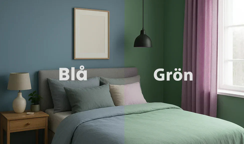 Så påverkar färgerna i sovrummet din insomning