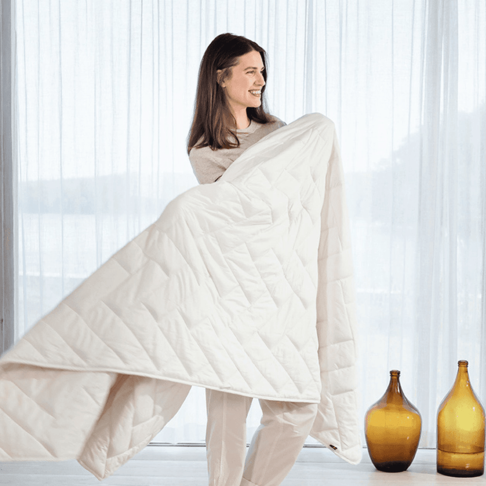 CURA of Sweden Pearl Cotton Eco Tyngdtäcke Care of Beds