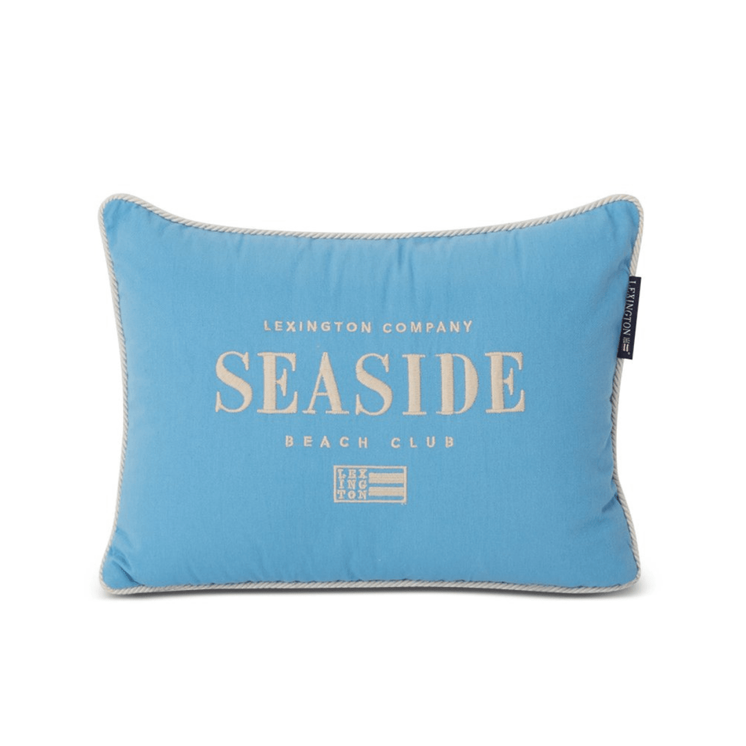 Lexington Seaside Small Organic Cotton Twill Prydnadskudde Care of Beds