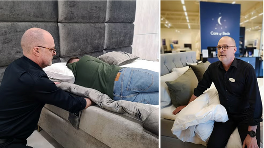 Örebroaren Sven firar 20 år i sängbranschen