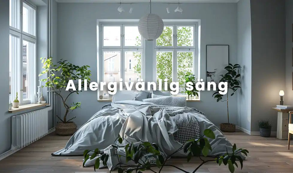 Allergivänlig säng