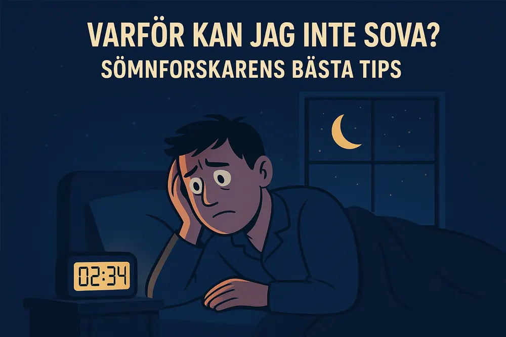 Varför kan jag inte sova? Sömnforskarens bästa tips