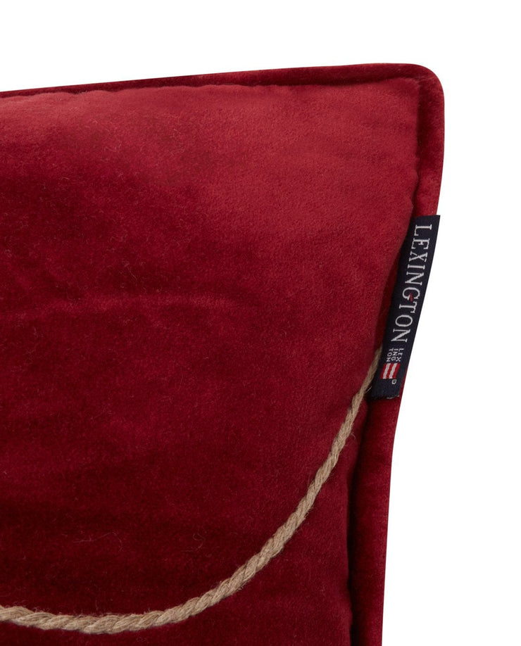 Lexington Merry Organic Cotton Velvet Prydnadskudde