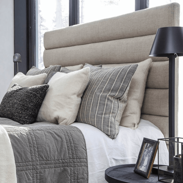 Artwood Lisbon Sänggavel Linen sand Care of Beds