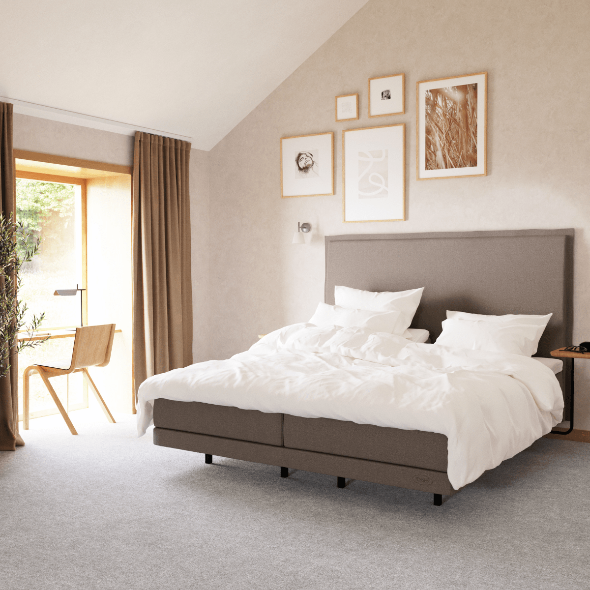Jensen Diplomat Lean Ställbar Säng Care of Beds