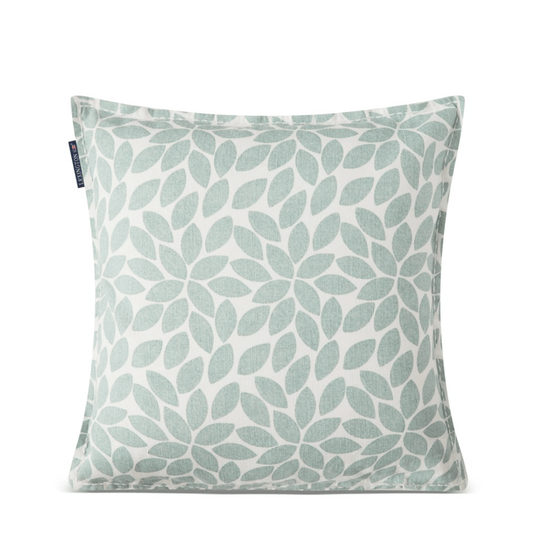Lexington Printed Leaves Organic Cotton Prydnadskudde - Outlet Care of Beds