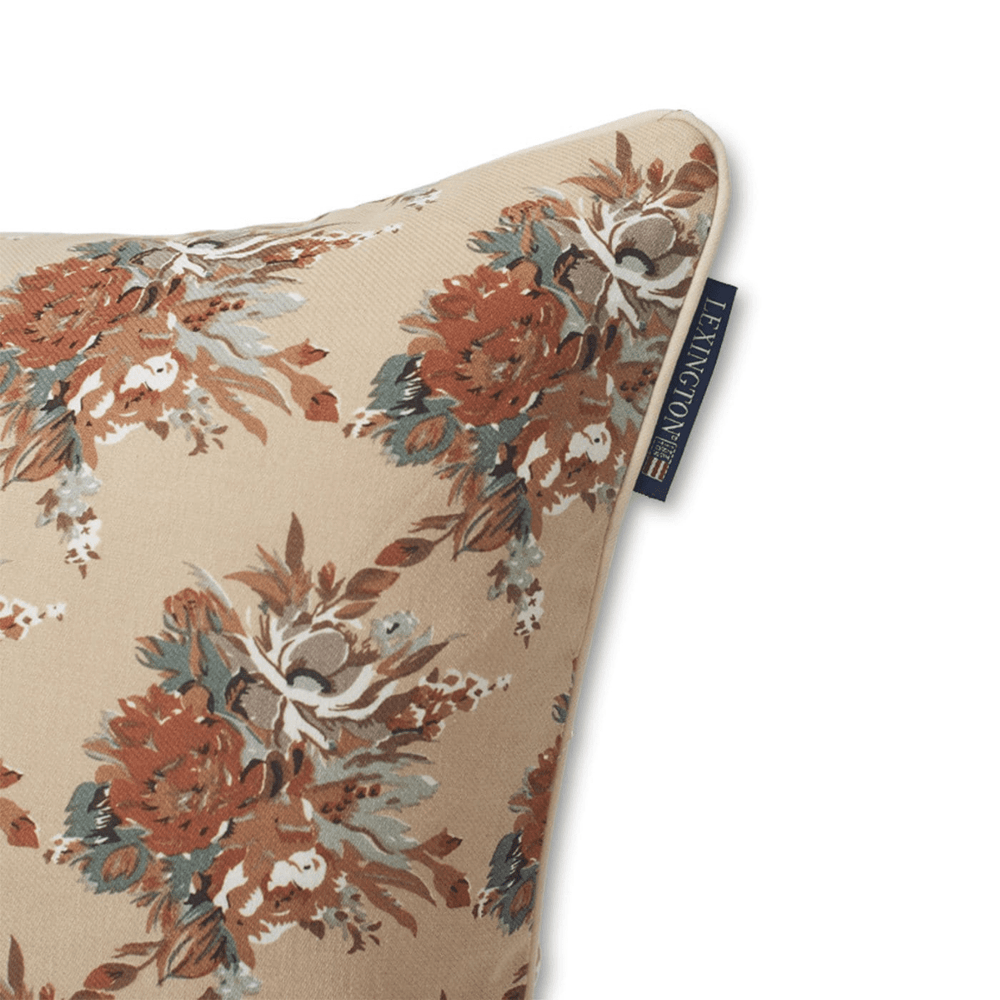 Lexington Printed Multi Flower Cotton Twill Prydnadskudde Care of Beds