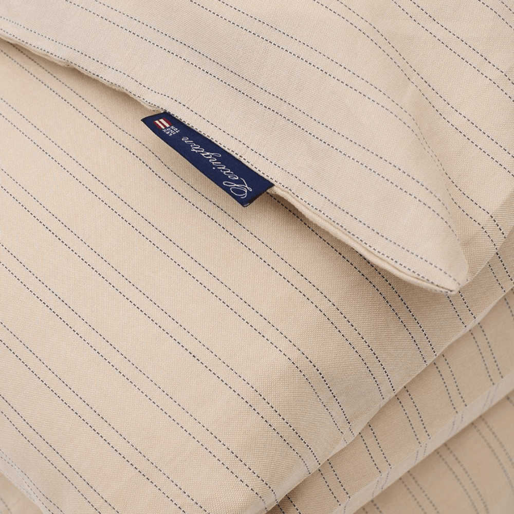 Lexington Striped Lyocell/Cotton Påslakan Care of Beds