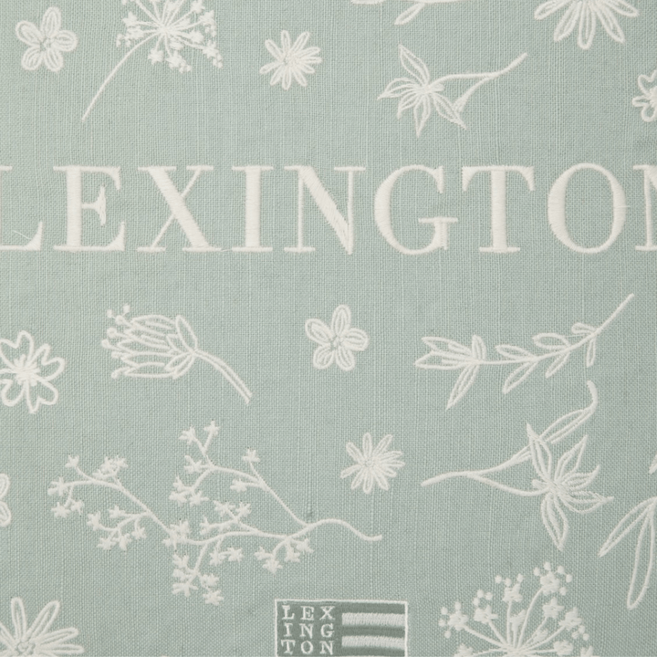 Lexington Logo Flower Embroidered | Prydnadskudde | Care of Beds