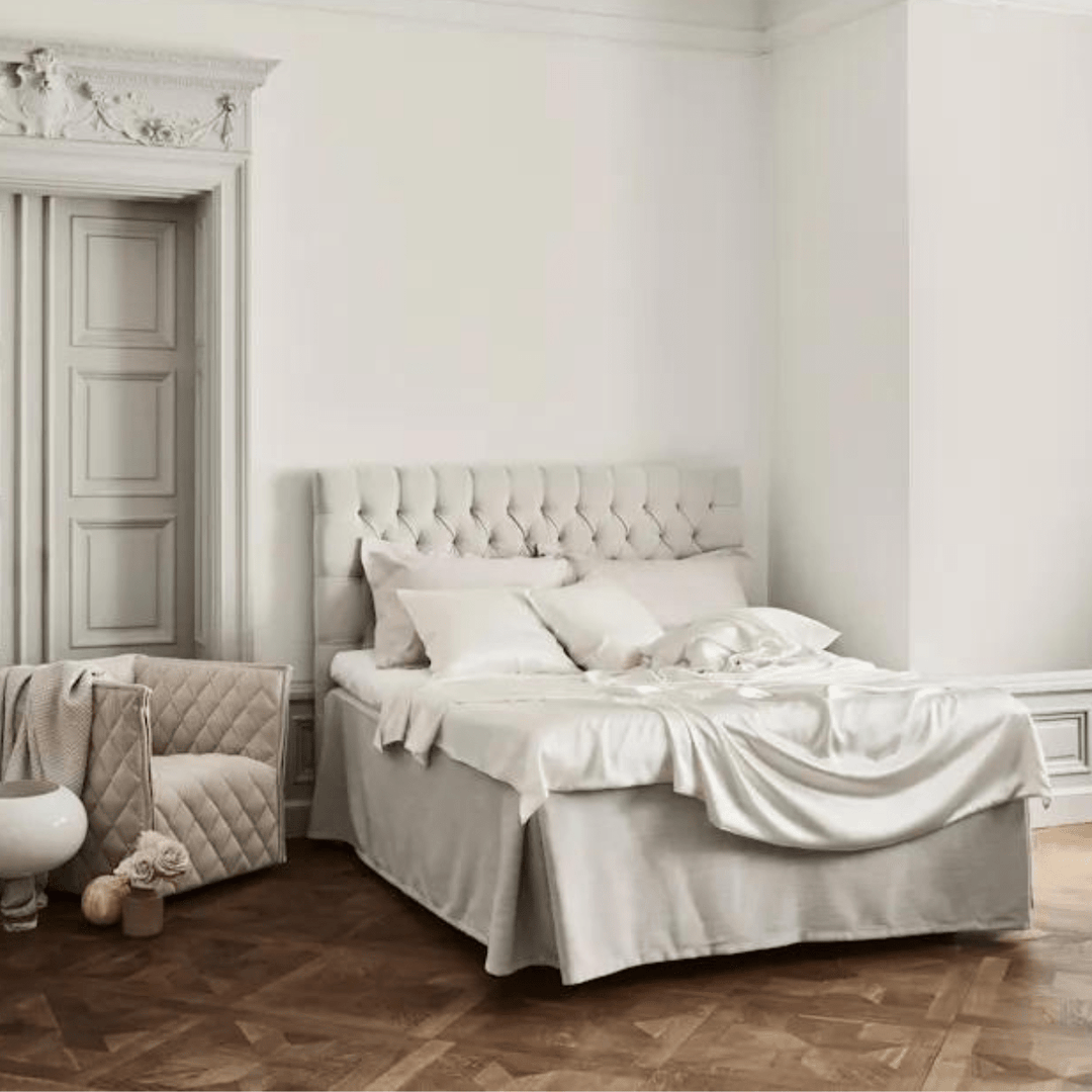 Mille Notti Paula Linen Sänggavel Care of Beds