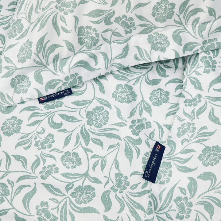 Lexington Flowers Cotton Sateen Påslakanset Care of Beds