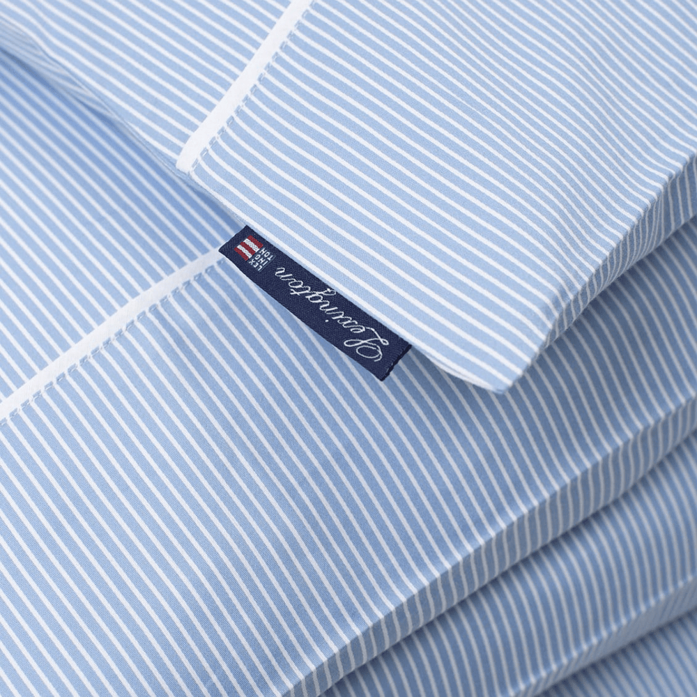 Lexington Striped Tencel/Cotton Påslakan - Outlet Care of Beds