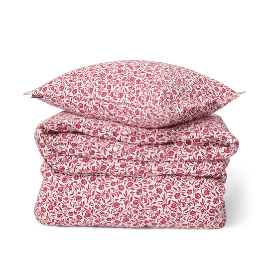 Lexington Flower Printed Cotton Sateen Påslakanset Care of Beds