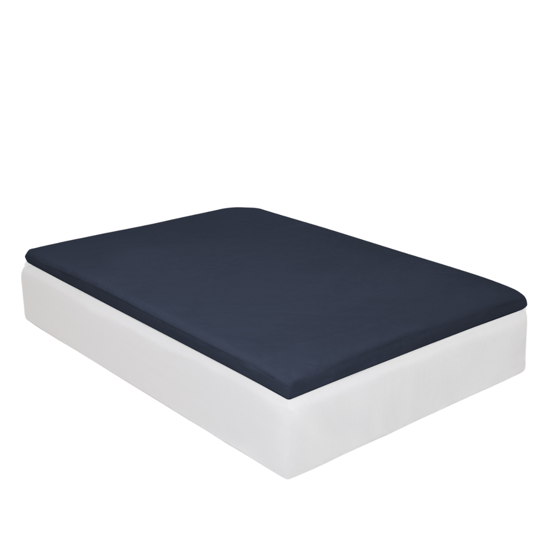 Arkipelag Plain Underlakan Navy Care of Beds