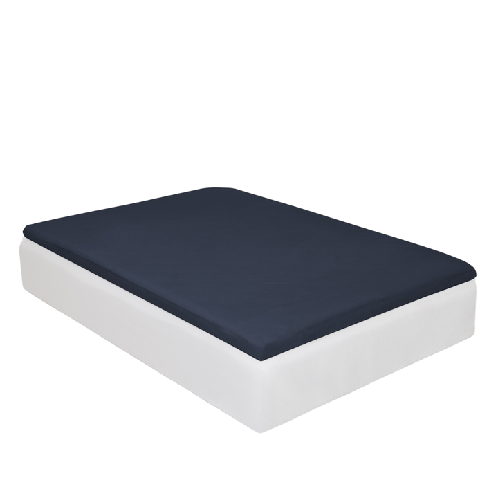 Arkipelag Plain Underlakan Navy Care of Beds