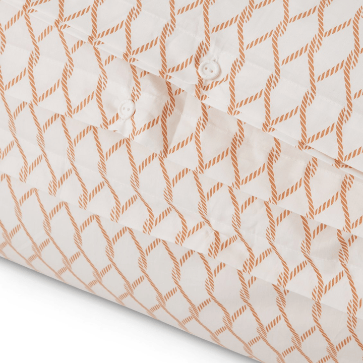 Lexington Rope Printed Cotton Poplin Påslakanset Care of Beds