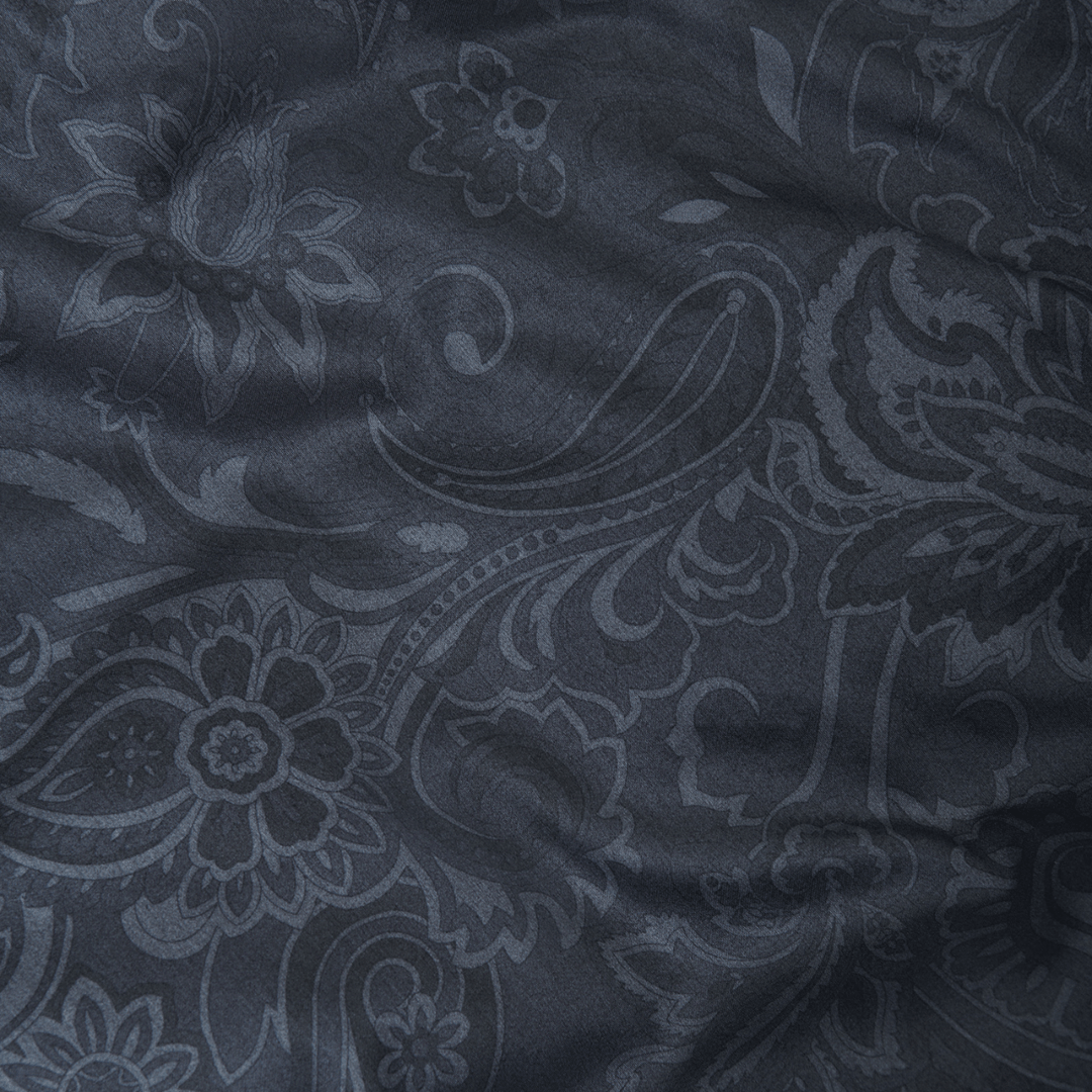 Arkipelag Pattern Påslakanset Navy Care of Beds