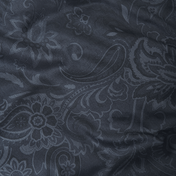 Arkipelag Pattern Påslakanset Navy Care of Beds