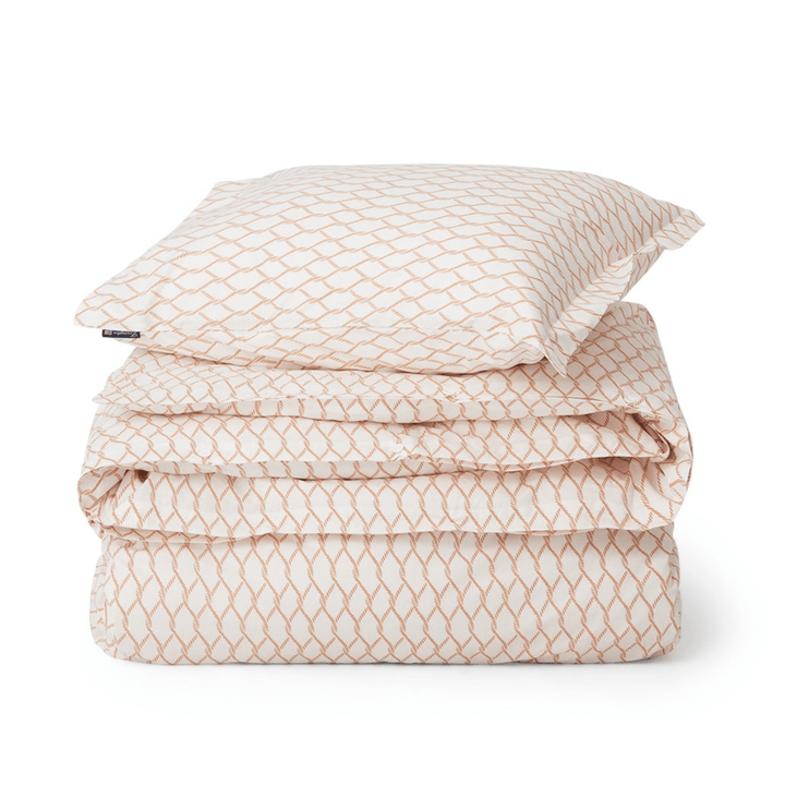 Lexington Rope Printed Cotton Poplin Påslakanset Care of Beds