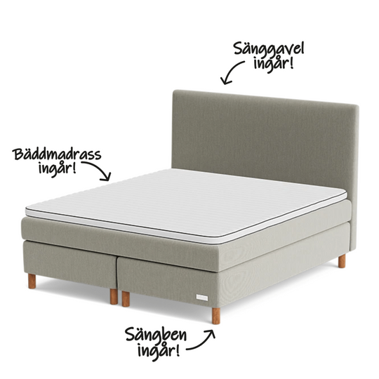 Carpe Diem Beds Kornö Kontinentalsäng ALL-INCLUSIVE Care of Beds