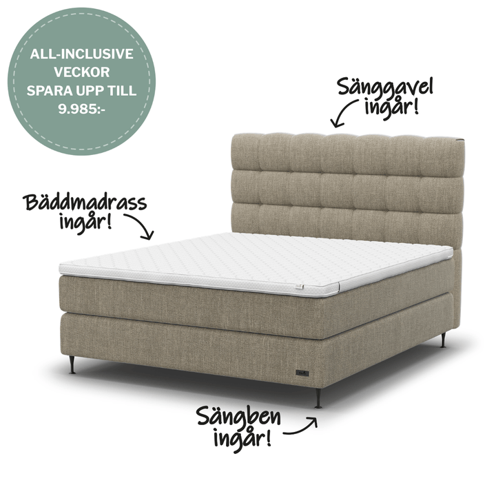 Ekens Essens Kontinentalsäng ALL-INCLUSIVE