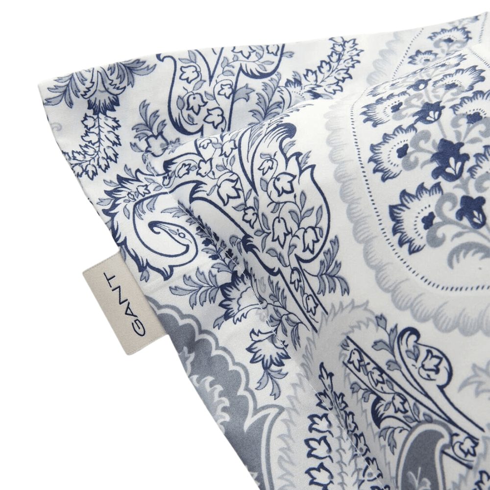 GANT Key West Paisley Örngott - Heather Grey | Örngott | Care of Beds