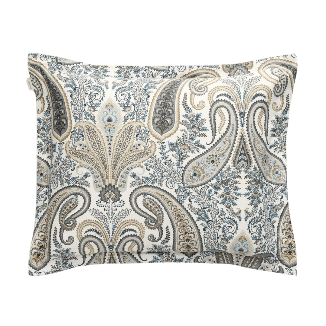 GANT Key West Paisley Örngott - Dark Putty | Örngott | Care of Beds