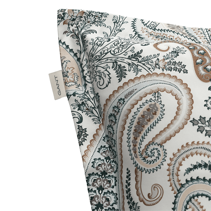 GANT Key West Paisley - Tartan Green | Örngott  | Care of Beds