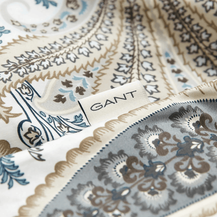 GANT Key West Paisley Påslakan - Dark Putty Care of Beds