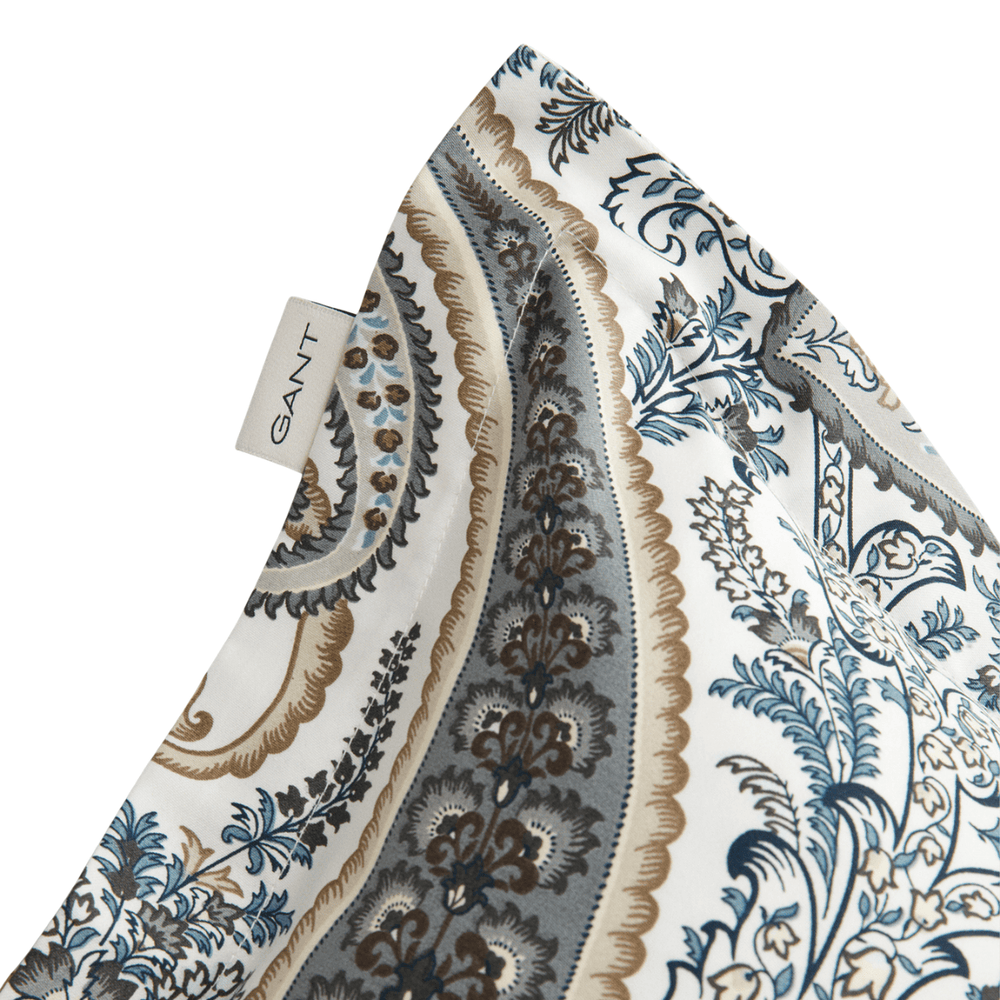 GANT Key West Paisley Örngott - Dark Putty Care of Beds