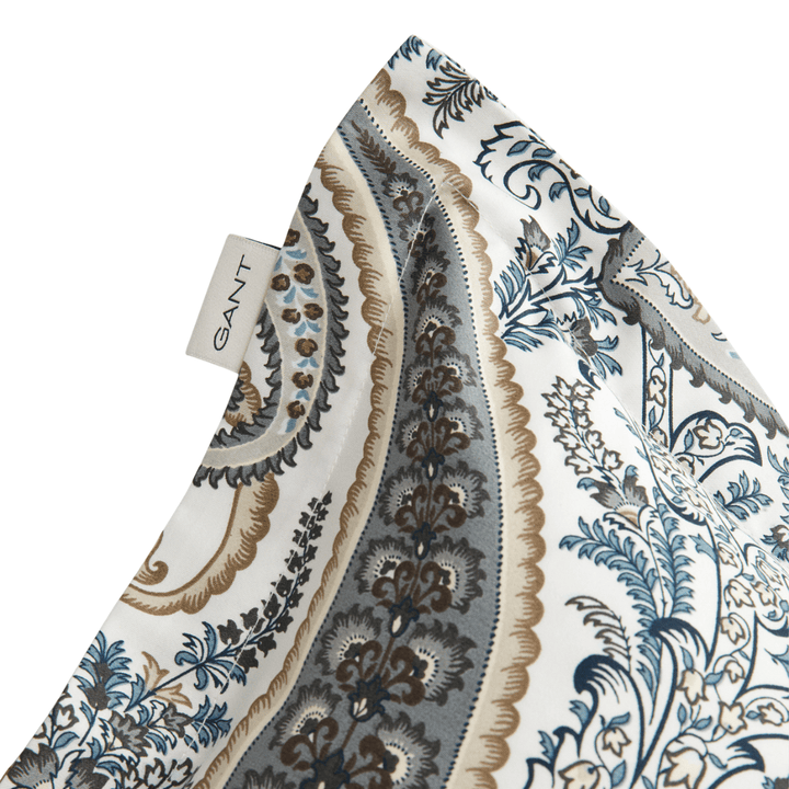 GANT Key West Paisley Påslakanset - Dark Putty