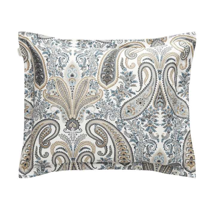 GANT Key West Paisley Påslakanset - Dark Putty