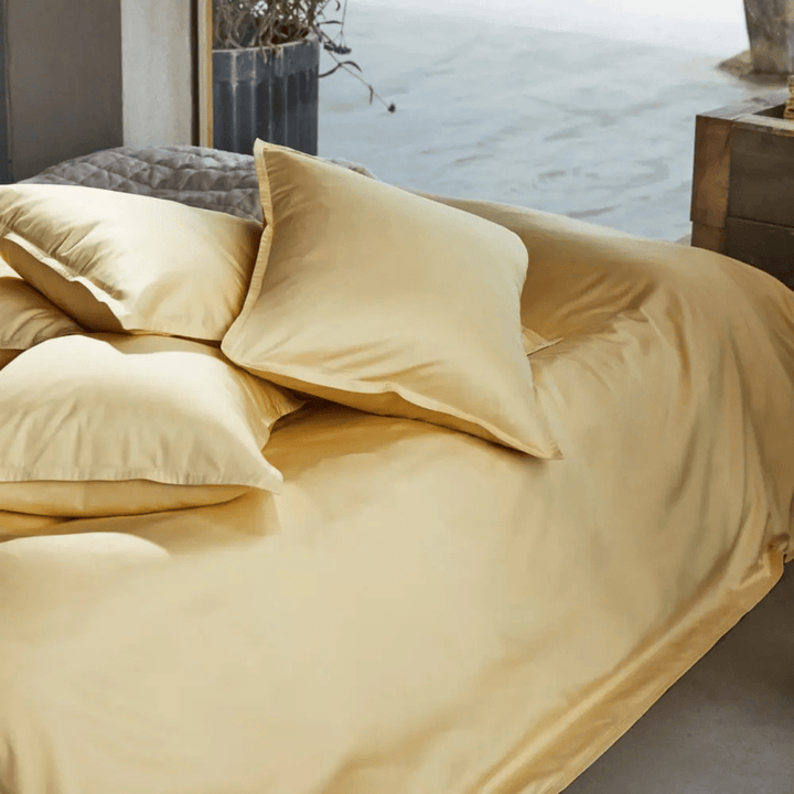 Gripsholm Påslakanset Bambu Solid med 2st örngott Care of Beds