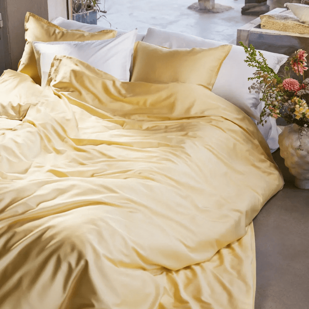 Gripsholm Påslakanset Bambu Solid med 2st örngott Care of Beds