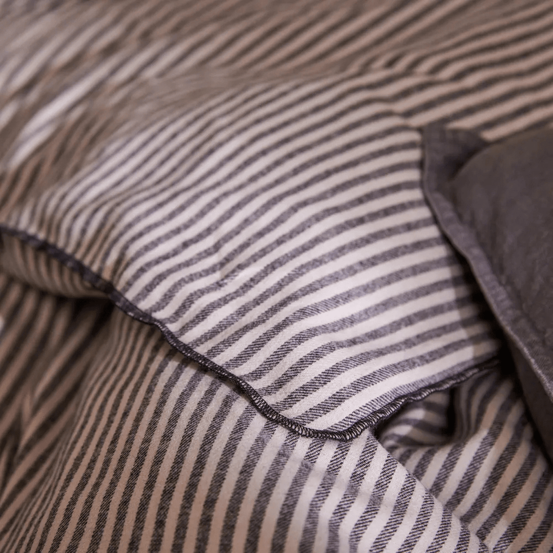 Gripsholm Randigt Flanell Örngott Care of Beds