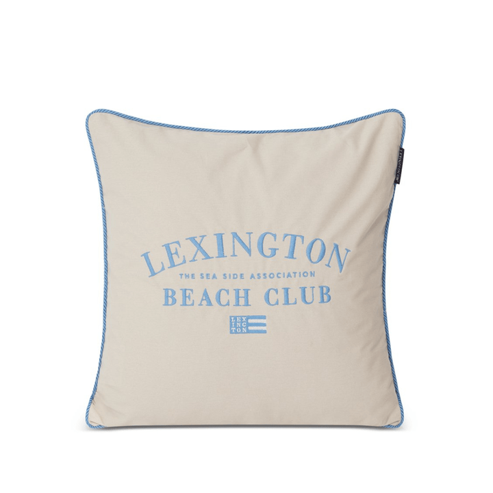 Lexington Beach Club Embroidered Organi | Prydnadskudde | Care of Beds