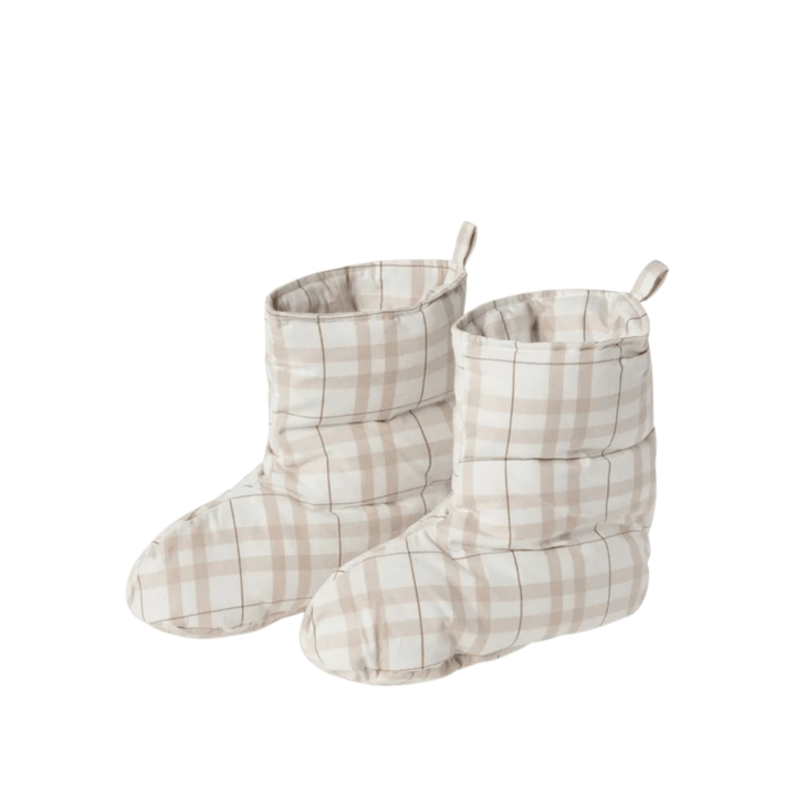 Lexington Charlie Re-Down Dunsockor Beige/Vit