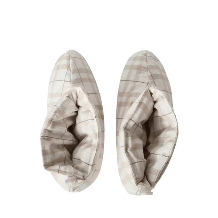 Lexington Charlie Re-Down Dunsockor Beige/Vit