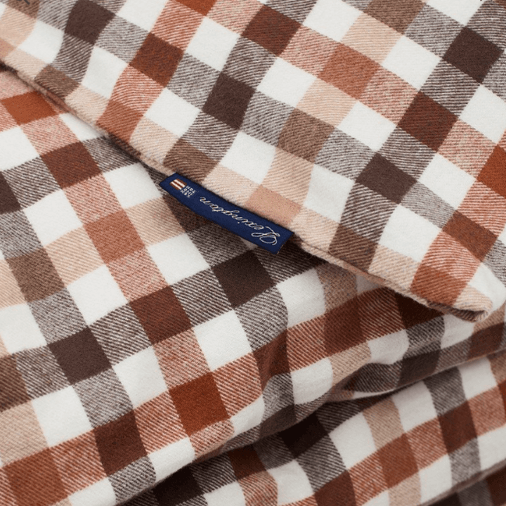 Lexington Checked Cotton Flannel | Påslakan  | Care of Beds