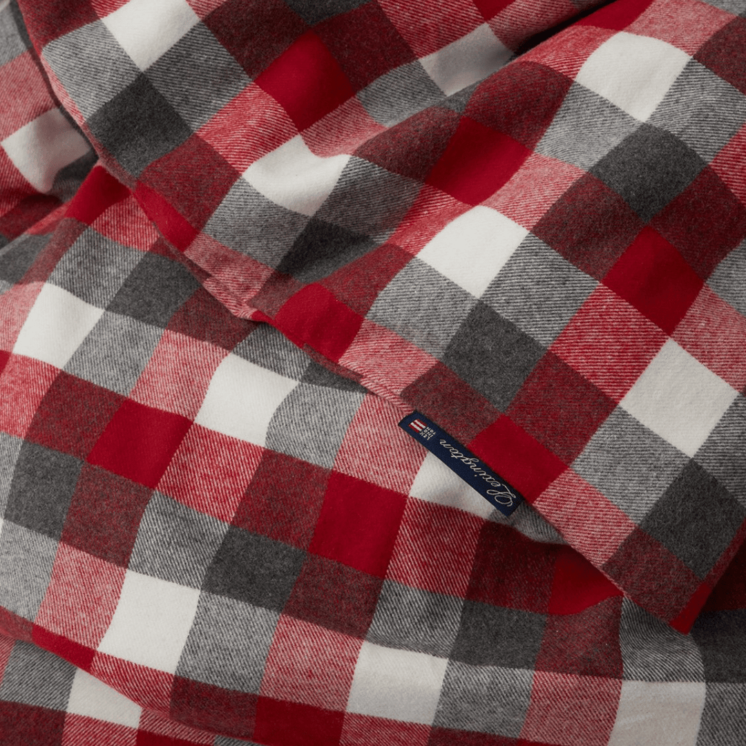 Lexington Checked Cotton Flannel | Påslakanset | Care of Beds
