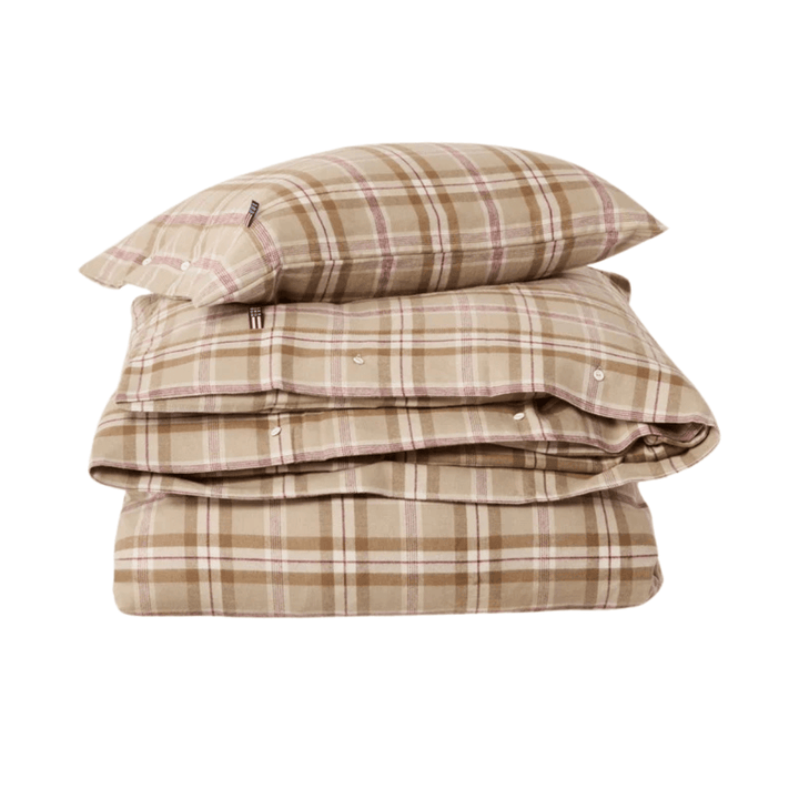 Lexington Checked Cotton Påslakanset Care of Beds
