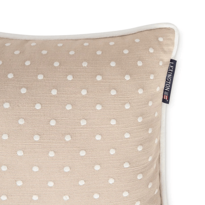 Lexington Dotted Linen/Cotton Prydnadskudde Care of Beds