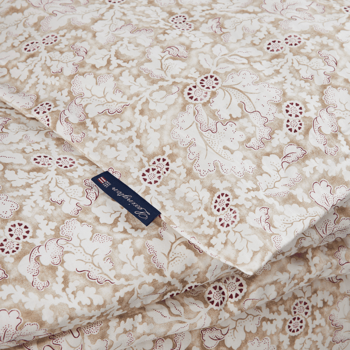 Lexington Fall Leaves Printed Cotton Sateen Påslakanset Care of Beds