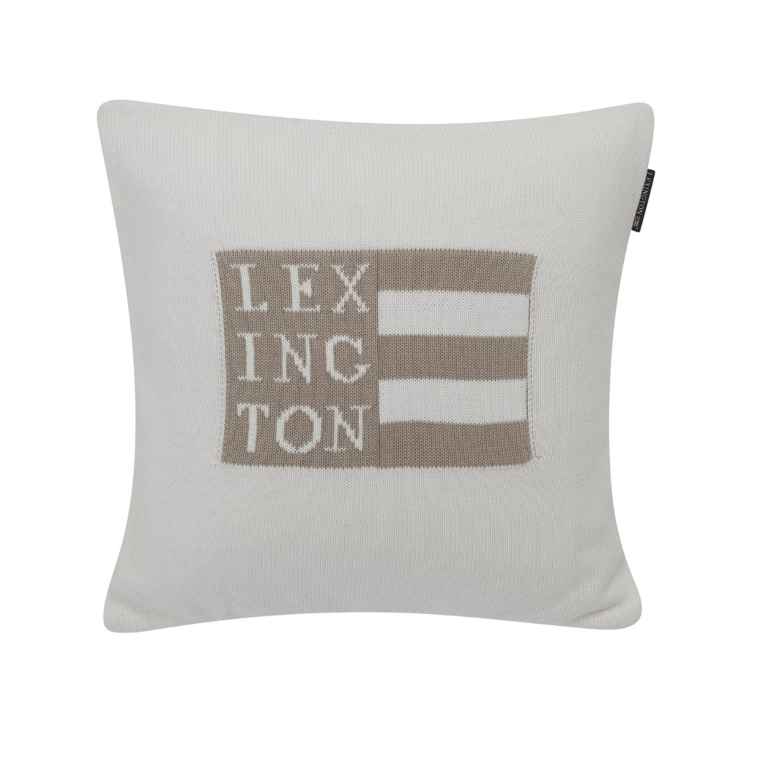 Lexington Flag Knitted | Prydnadskudde | Care of Beds