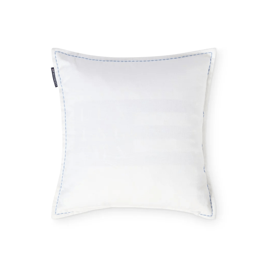 Lexington Floral Embroidered Linen/Cotton Kuddfodral Care of Beds