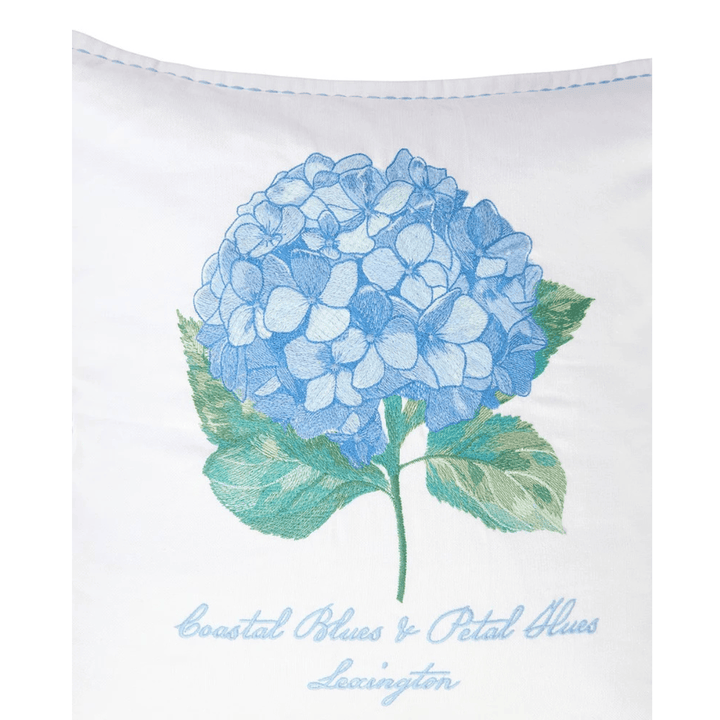Lexington Floral Embroidered Linen/Cotton Kuddfodral Care of Beds
