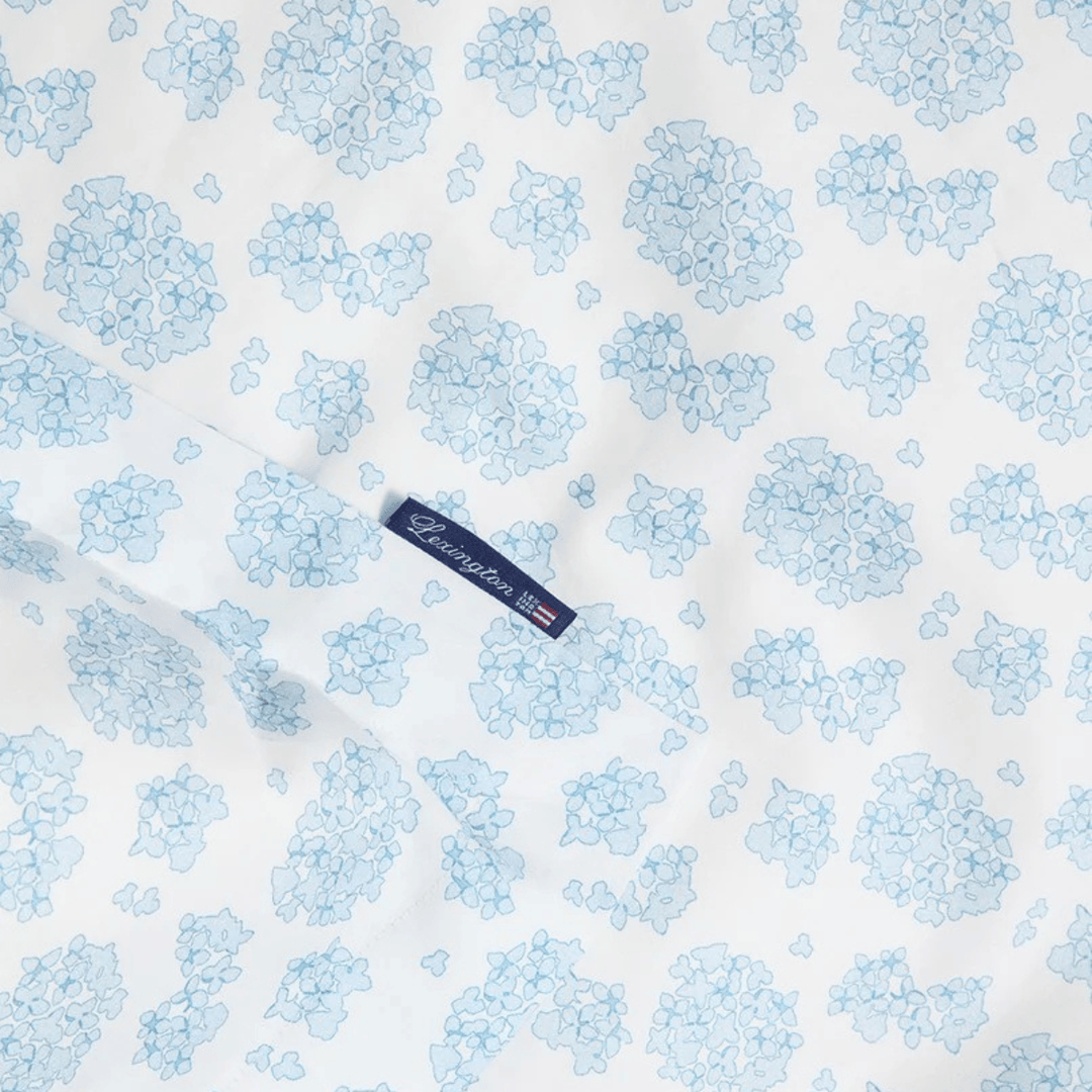 Lexington Floral Printed Cotton Sateen Påslakanset Care of Beds