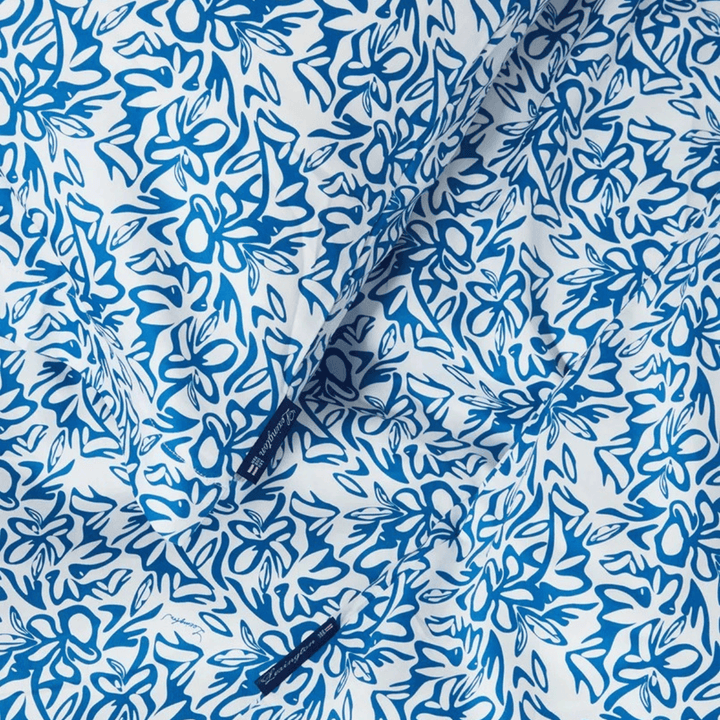 Lexington Flower Printed Cotton Sateen Påslakanset Care of Beds