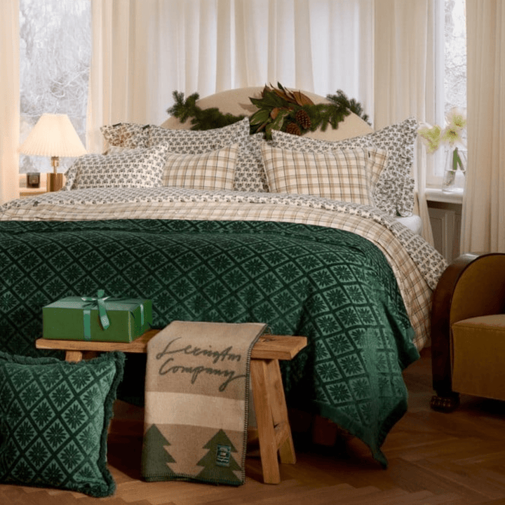 Lexington Flower Printed Cotton Sateen | Påslakanset | Care of Beds
