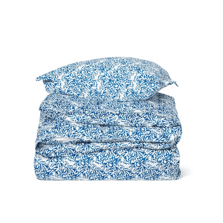 Lexington Flower Printed Cotton Sateen Påslakanset Care of Beds